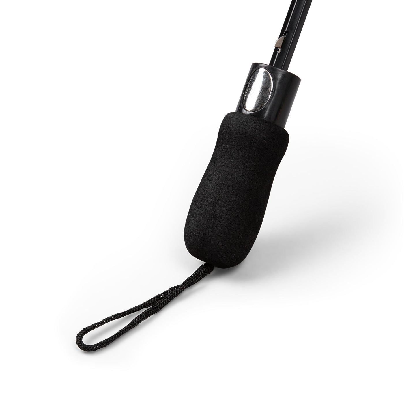 Foldable Umbrella — Black Semi‑Automatic Rain Umbrella with 'ORONATURE' Logo