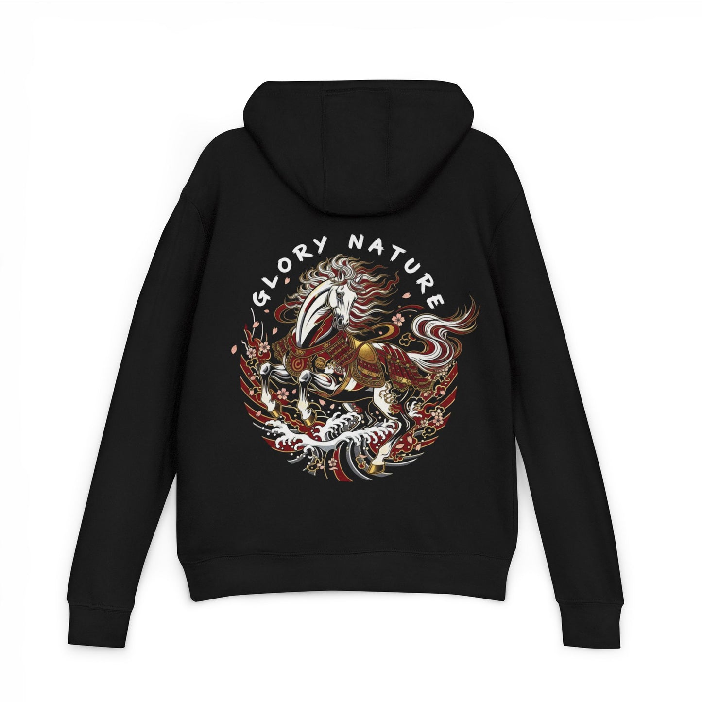 Glory Nature Hoodie — Floral Fox Graphic Pullover