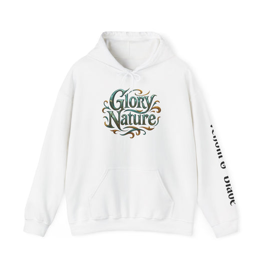 Glory Nature Hoodie-Venom & Blade  — Vintage Floral Snake Graphic Sweatshirt