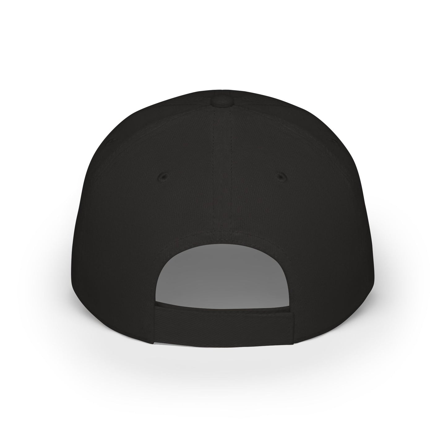 Minimal Mountain Logo Low Profile Baseball Cap — Outdoor Adventure Hat