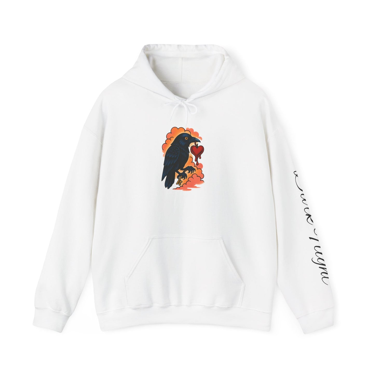 Glory Nature Raven Hoodie — Dark Flight Graphic Pullover