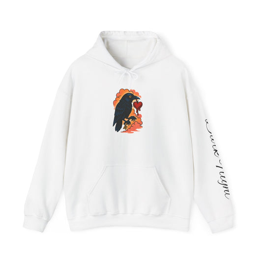 Glory Nature Raven Hoodie — Dark Flight Graphic Pullover