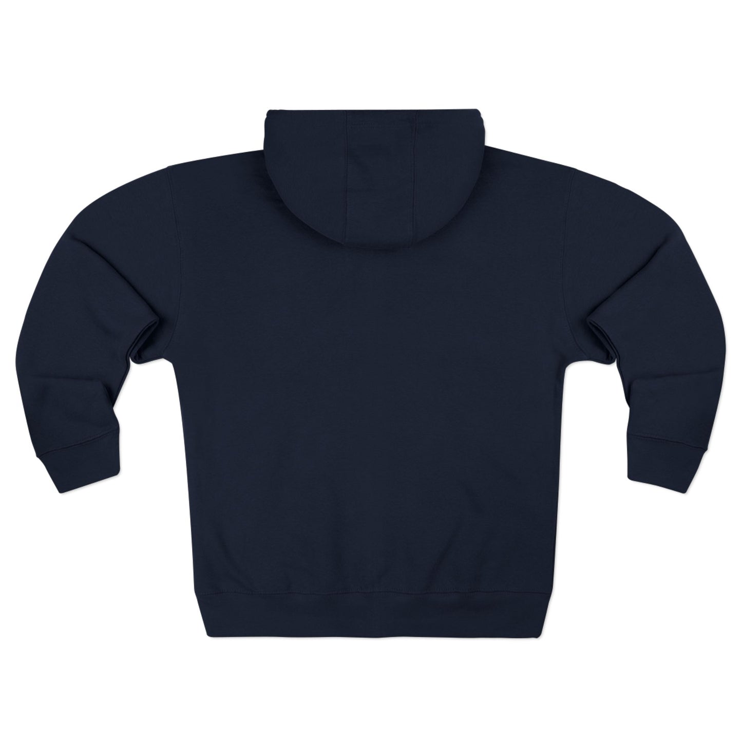 Zip Hoodie — Minimal Mountain Logo Lightweight Zip-Up Hoodie