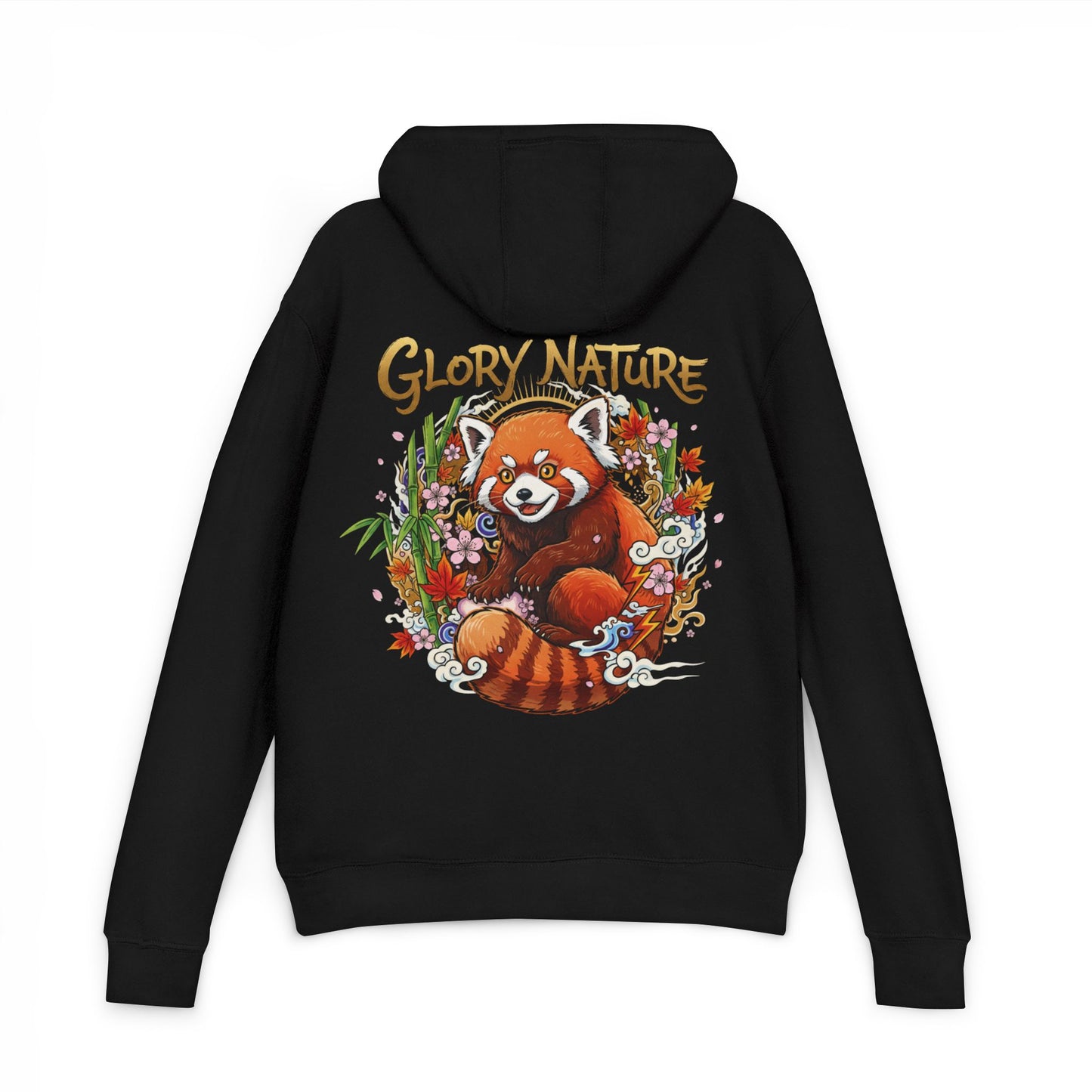 Red Panda Hoodie — 'Glory Nature' Cute Wildlife Graphic Hoodie