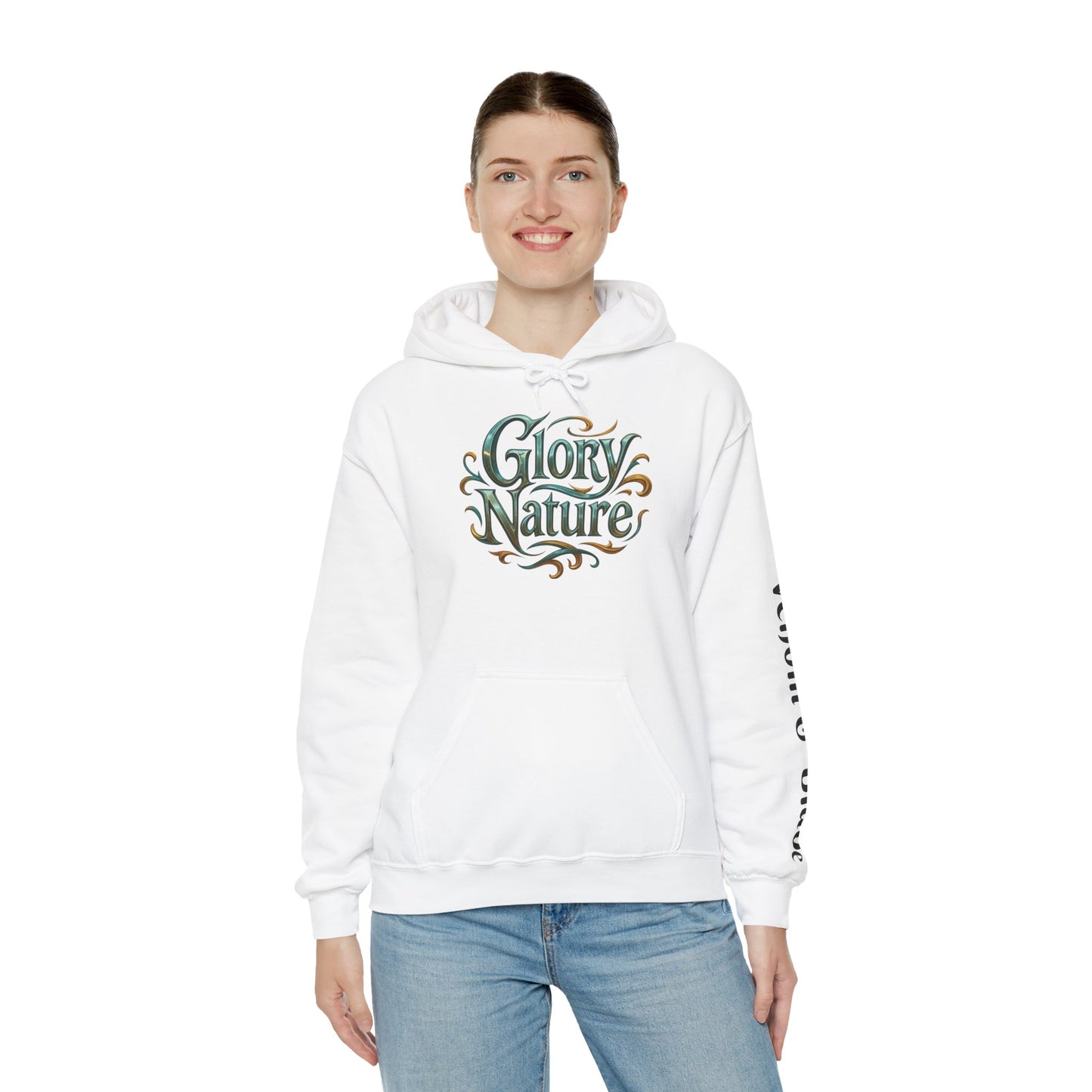 Glory Nature Hoodie-Venom & Blade  — Vintage Floral Snake Graphic Sweatshirt