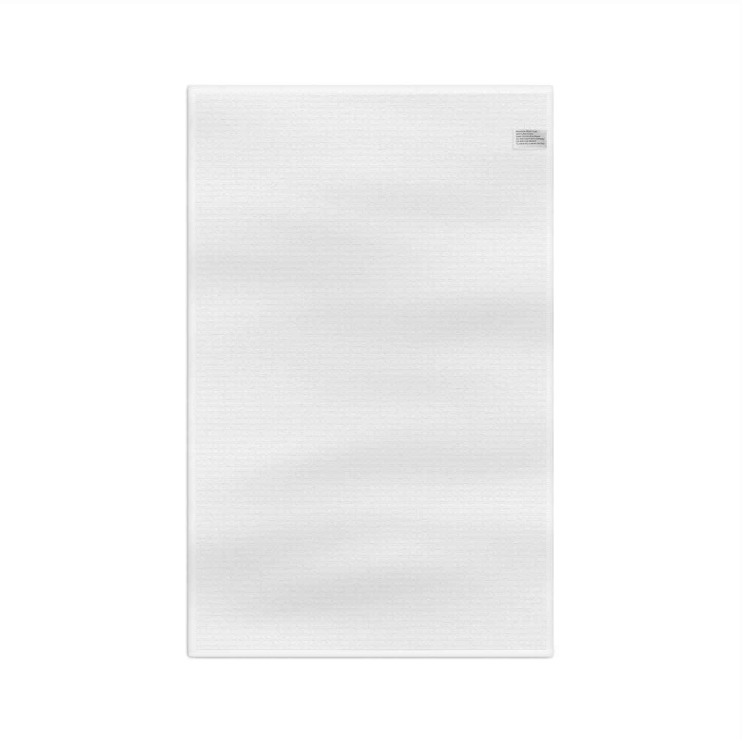 Microfiber Tea Towel - Minimal Black Mountain Corner Logo