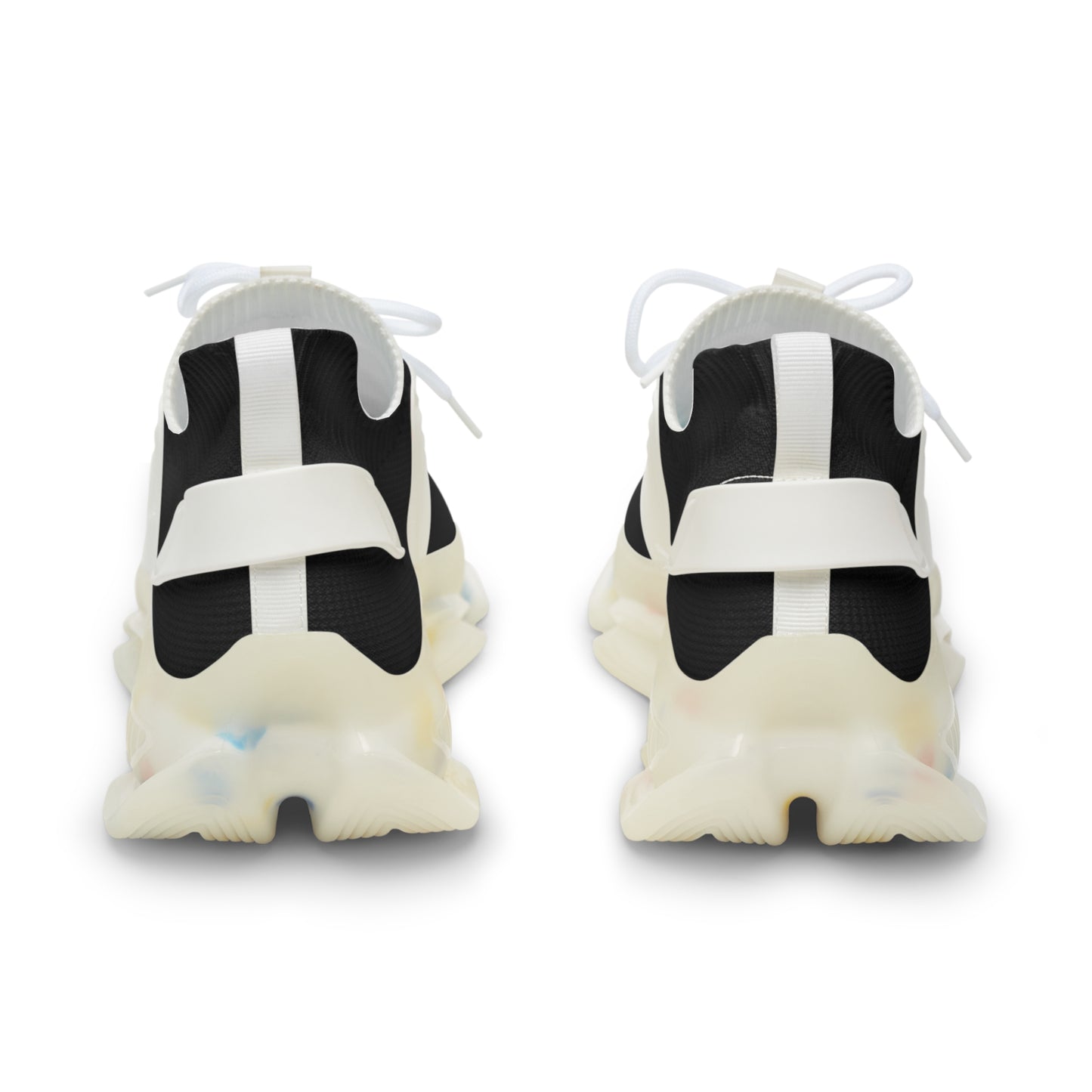 Mesh Sneakers — Men's Lightweight Athletic Shoes with Mountain Logo
