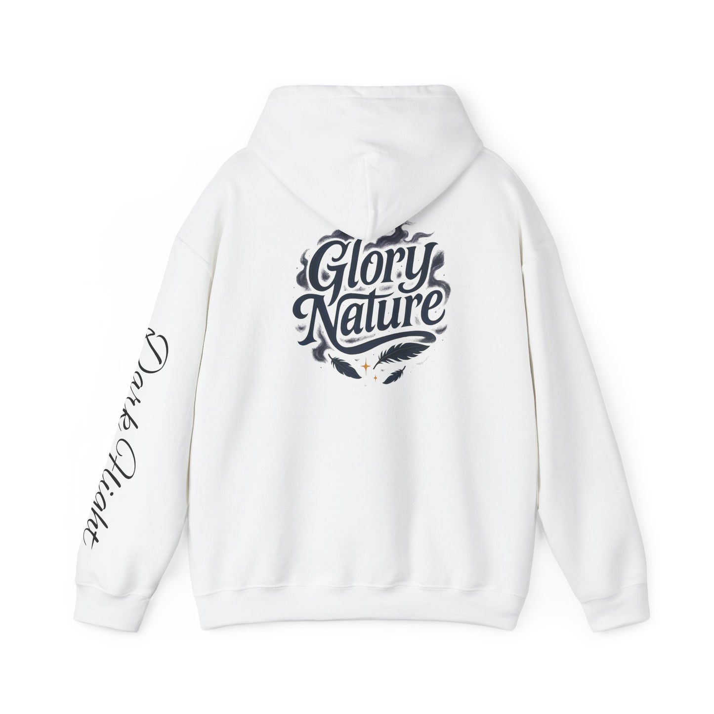 Glory Nature Raven Hoodie — Dark Flight Graphic Pullover