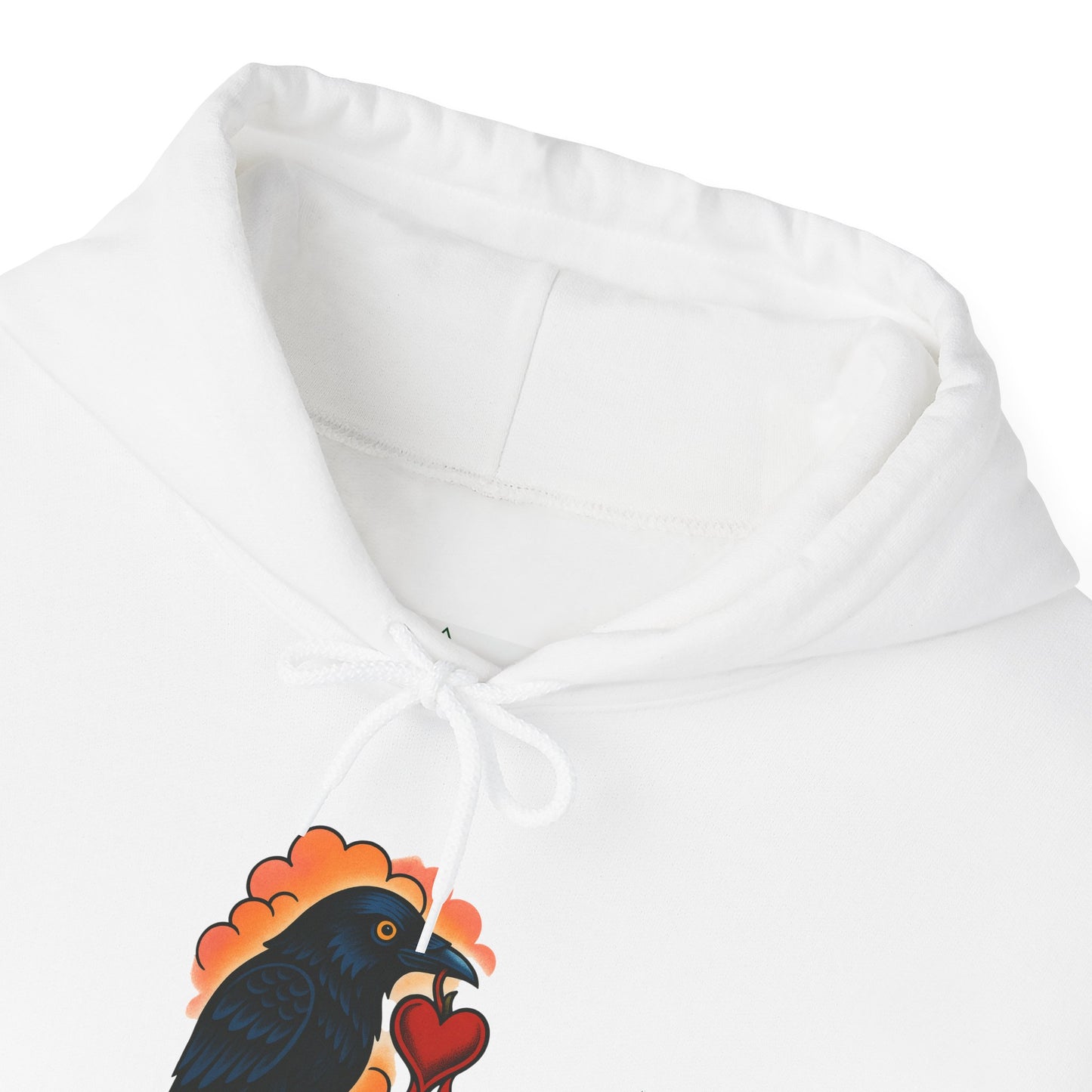 Glory Nature Raven Hoodie — Dark Flight Graphic Pullover