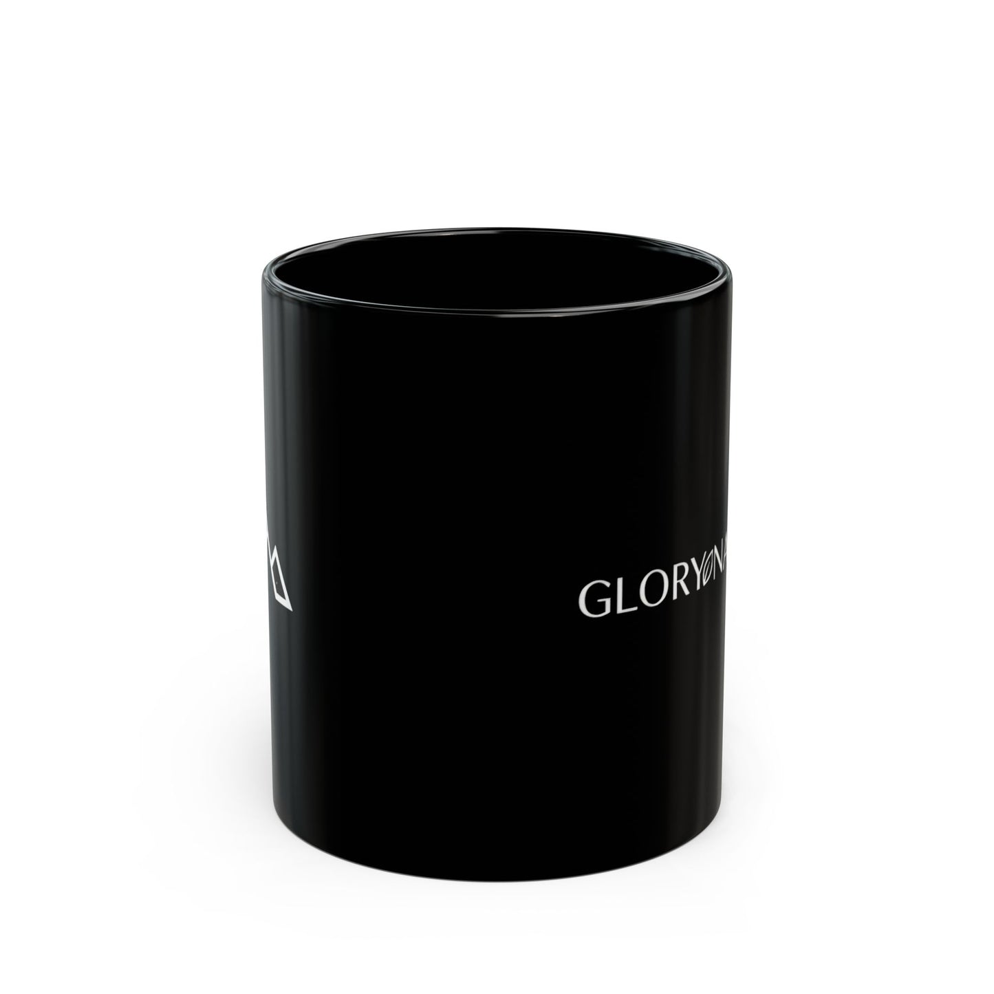Glory Nature Black Coffee Mug — Minimal Logo Ceramic Mug (11oz & 15oz)