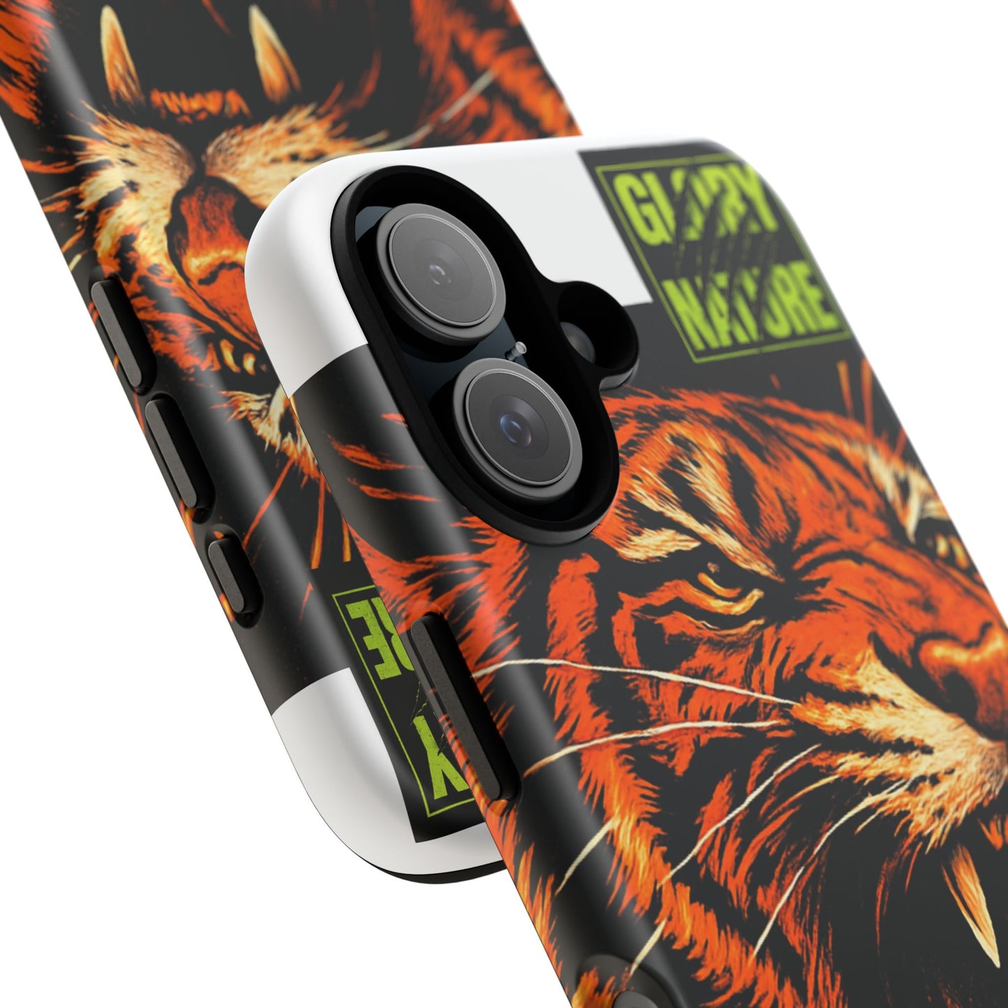 Phone caisse the GLORY NATURE Tiger for IPhone 16