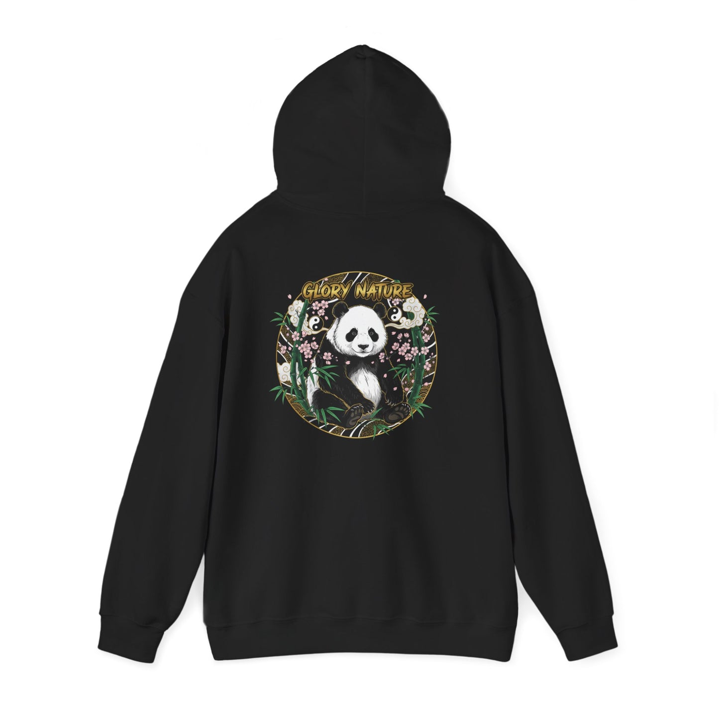 Panda Nature Hoodie — Cozy Wildlife Graphic Hoodie (Glory to Nature)