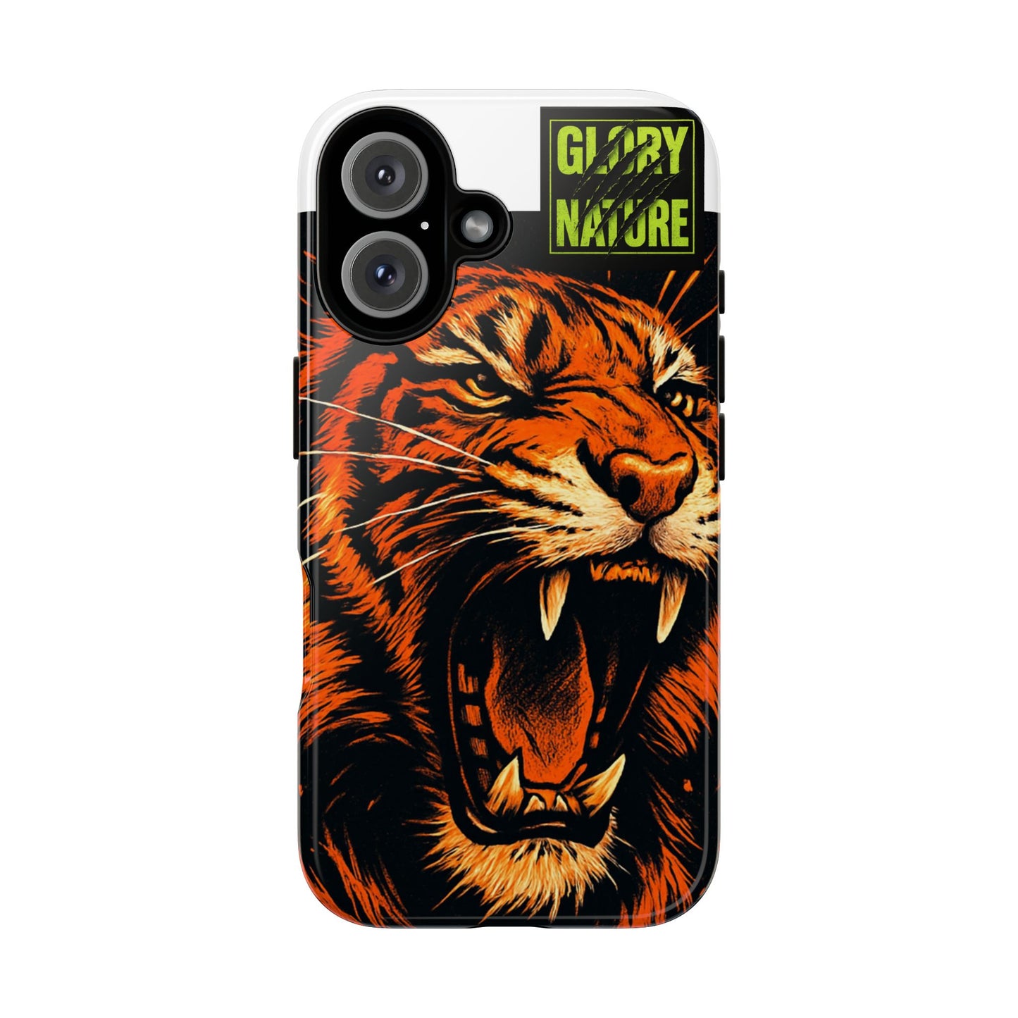 Phone caisse the GLORY NATURE Tiger for IPhone 16